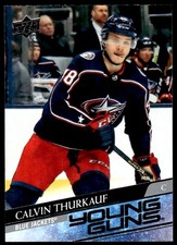 2020-21 Upper Deck Young Guns Calvin Thurkauf Rookie Columbus Blue Jackets #467