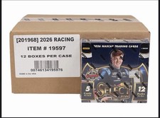 2026 Panini Select Racing Hobby 12-Box Case NASCAR