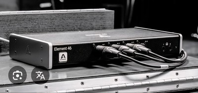 Apogee Element 46 audio system with Thunderbolt. No cables. Untested.