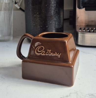 Retro Cadburys Chocolate Chunk Becher, Sammlerstück, um 1980, Top Zustand