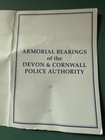 United Kingdom Devon & Cornwall Police Authority Armorial Bearings pin & history — photo 3