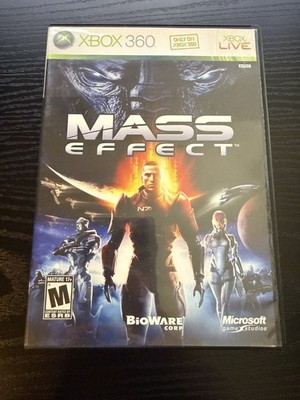 Mass Effect Xbox 360 Tested No Manual Reprint Cover Fast Ship