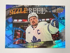 2025-26 Upper Deck Series 1 Leafs Auston Matthews Sizzle Reel Insert #SR-19