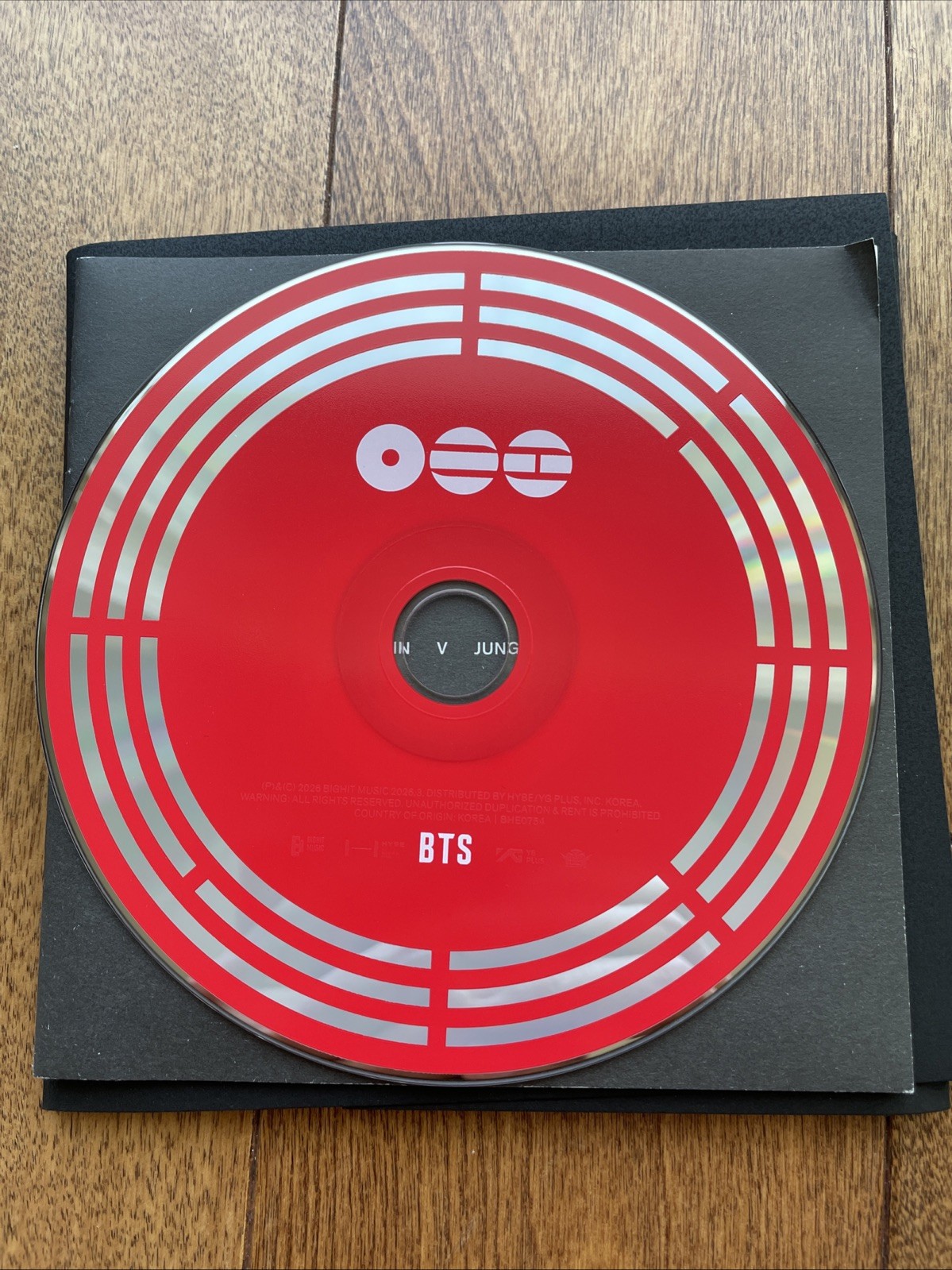 BTS Arirang Living Legend Album Music CD ONLY w Lyrics Book