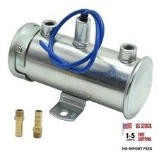 12V Power Flow Electric Fuel Pump Cylindrical Electric Fuel Pump for
