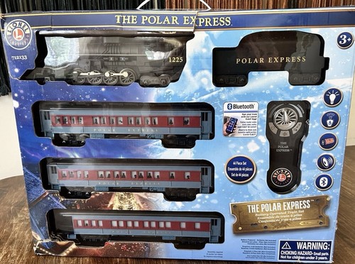 Juego de tren de juguete a batería Lionel The Polar Express con control remoto 7-12133 | Zustand: Used