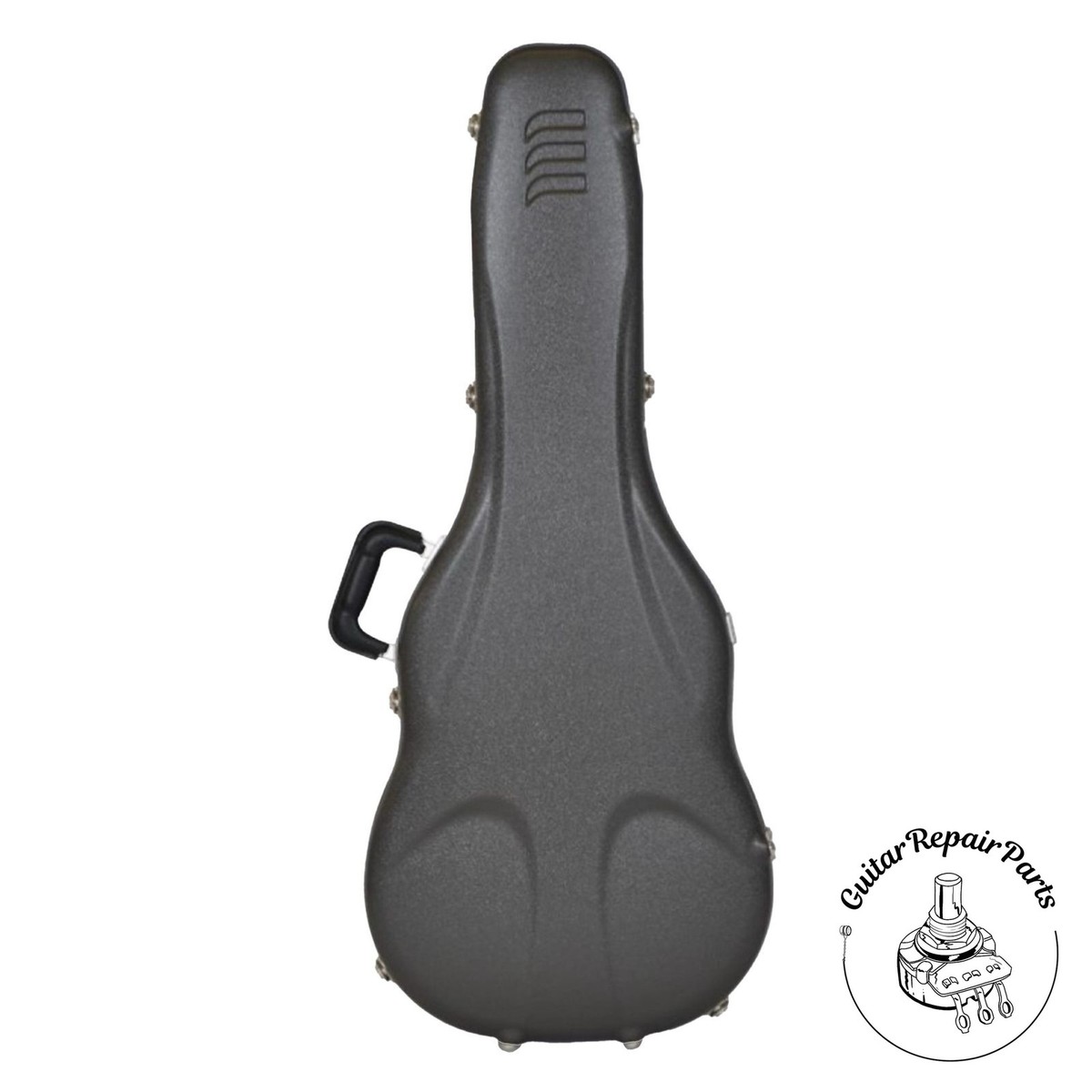 TKL Concept 3.1 Molded Dreadnought Acoustic Guitar Case - Titanium