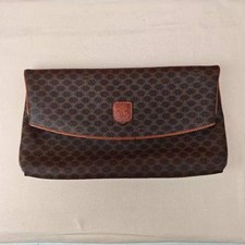 CELINE Macadam Clutch Bag Vintage Chic Purse ...