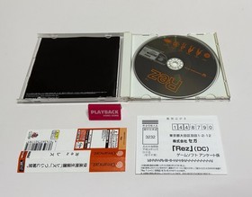 Rez DC Sega Dreamcast Japan Import