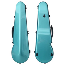 High Quality Triangle Mixed Carbon Fiber 4/4 Violin Case with Handles Straps