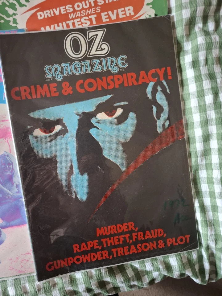 10 x Vintage OZ Magazines Counter Culture 1960s 1970s - Image 2 of 4