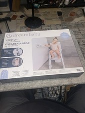 Dream Baby Step Up Toilet Trainer, 18 Months, Folding, White, New In Box.