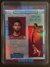 2022-23 Contenders Permit To Dominate Tari Eason RC #12 SSP Case Hit Rockets 🔥