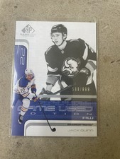 2022-23 Upper Deck SP Game Used - 2001-02 Retro Rookies Jack Quinn #R-23 588/999