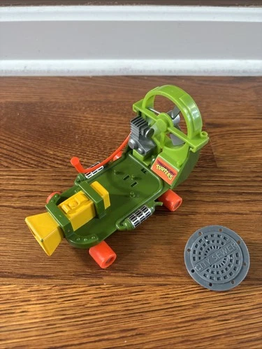 1988 TMNT Vintage Cheapskate Teenage Mutant Ninja Turtles Skateboard - Complete