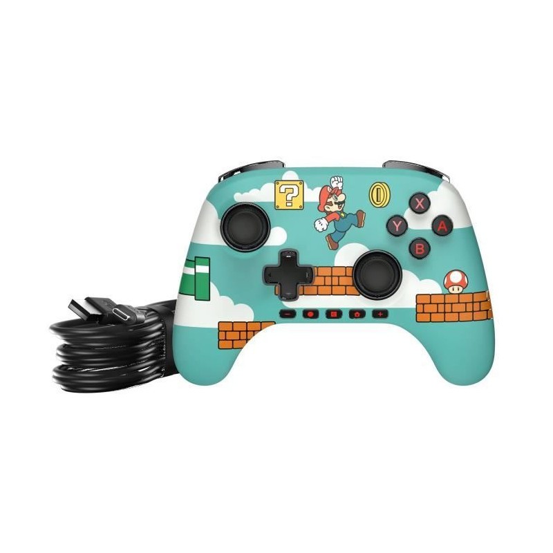 Manette Nintendo Switch 2 sans latence Power A filaire pour joueur exigeant