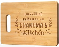 Grandma Gifts, Birthday Gifts for Grandma from Grandkids, 11x8.5inch Engraved...