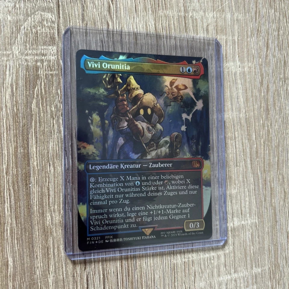 MTG Final Fantasy, FOIL Vivi Orunitia, Deutsch NM - Bild 3 von 3