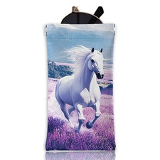 1pc PU Leather Rectangle Eyeglass Cases Eyeglass Sunglasses Protector