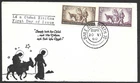 Ireland World Refugee Year Stamps Set Cachet FDC First Day Cover, Unused 1960