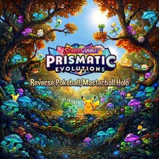 Pokémon Prismatic Evolutions - Pokeball/Masterball Singles - Choose Your Card!