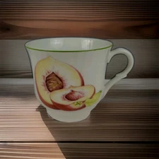 Peach Tea Cup