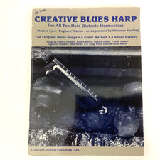 CREATIVE BLUES HARP FOR ALL TEN HOLE DIATONIC HARMONICAS 1995
