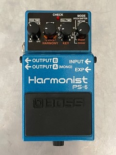 Boss Harmonist PS 6 Guitar Pitch Shifter Effects Pedal. Immaculate.