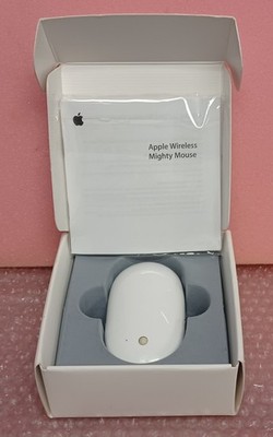 Genuine Apple A1197 Wireless Bluetooth Mighty Mouse  (MB111LL/A) Free Shipping