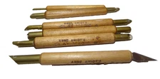 ANNE Amiots CLAY Magic SCULPTING Tools KNIVES Gouges CARVING (6)