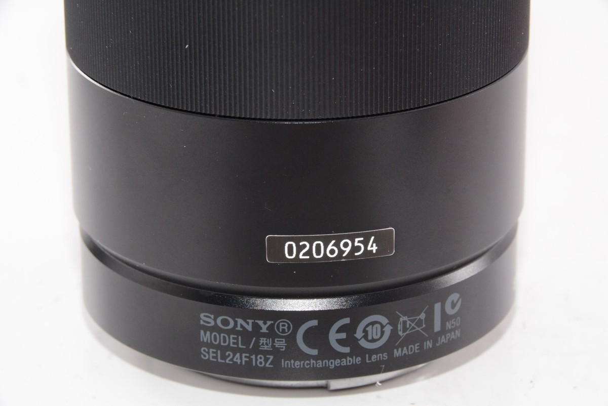 N.MINT] Sony 24mm f1.8 Zeiss Sonnar E ZA T* Lens SEL24F18Z From