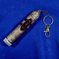 Handmade Custom Wooden Cigar Keychain Ornament - CAO - CONSIGLIERE