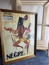 Theatre Champs Elysees Negre Bal Dance Music Poster Print by Artist Paul Colin