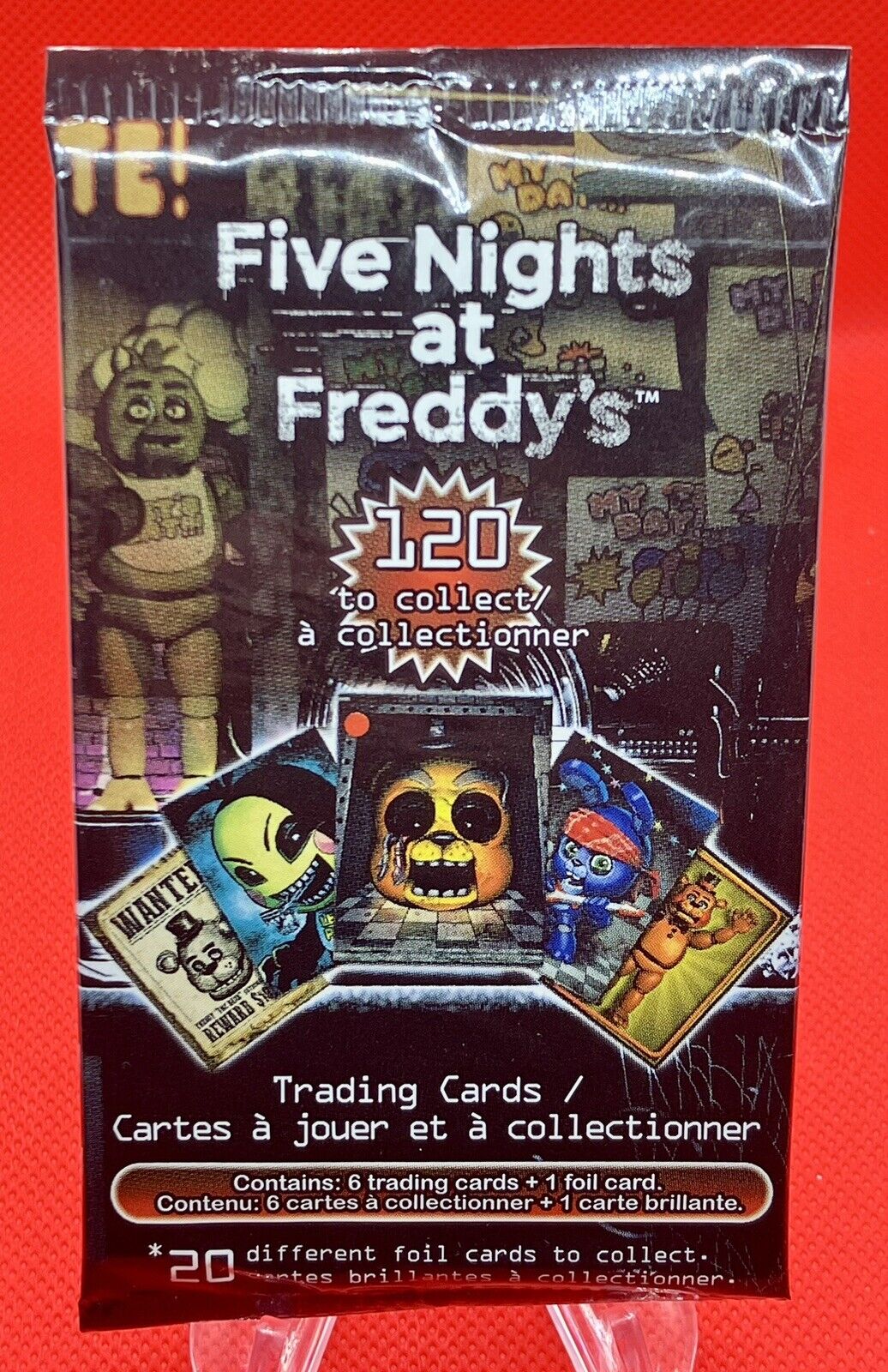  Just Toys Intl. Five Nights at Freddy's Trading Card Pack :  Toys & Games