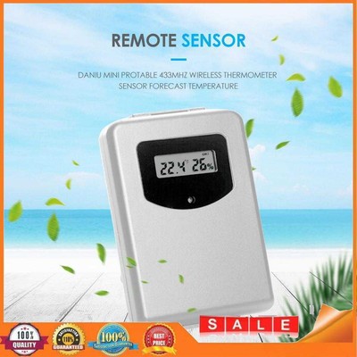 433MHz Remote Digital Wireless Thermometer Sensor Humidity Hygrometer Monitor