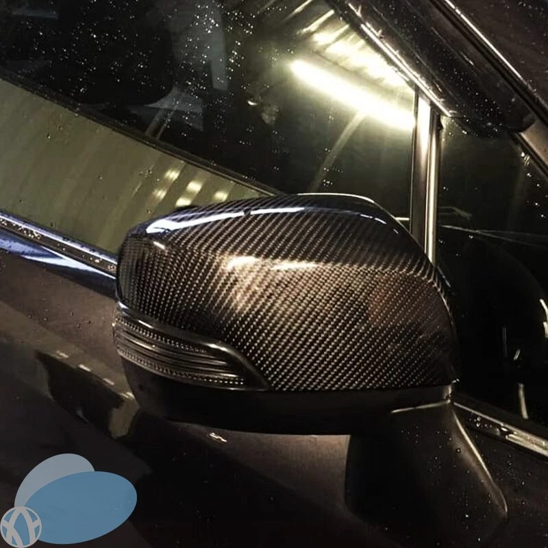 Real Carbon Fiber Car Rear View Side Mirror Cover For 2012-2017 Subaru Outback Foto 4 de 4