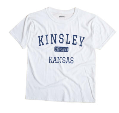 Kinsley Kansas KS T-Shirt EST