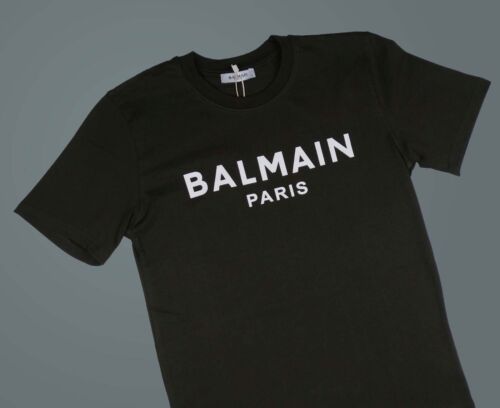 BALMAIN Paris T-shirt Men 100% fashion shirt tee … - image 1
