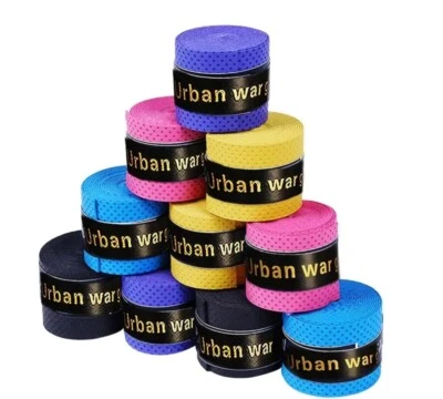FPC DESIGN 2 Stück Bunt Over Grip Badmintonschläger Griffband Ersatzband