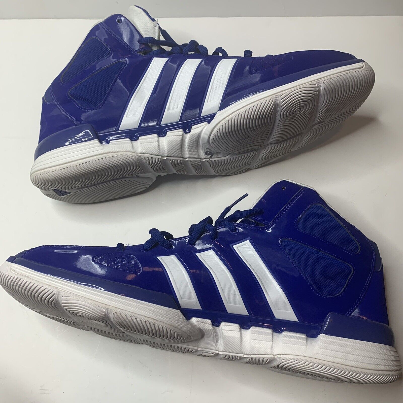 Adidas Pro Model G22884 Blue Basketball Sneakers … - image 6