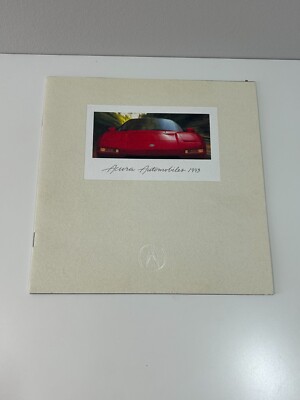 1993 Acura sales brochure Excellent