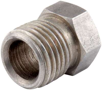 Allstar Performance Stainless Steel Inverted Flare Nuts 1/2''-20 Thread 5/16'' Lin