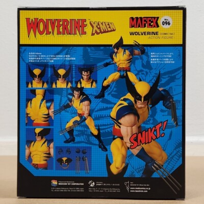 MAFEX No.096 X-MEN Wolverine COMIC Ver. Medicom Toy U.S SELLER FST