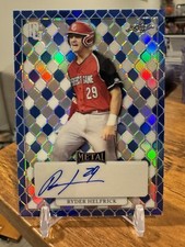 2022 Leaf Perfect Game Ryder Helfrick Prospect Auto #/25 - 2026 Top 5 Pick