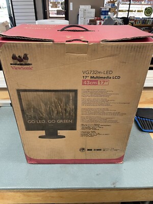 ViewSonic VG732m 17'' LCD Monitor Multimedia Display