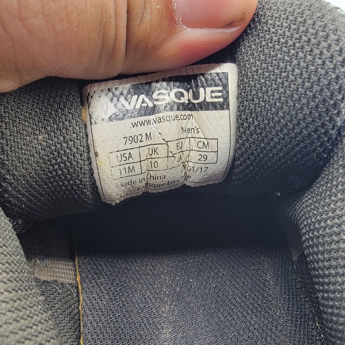 Vasque Mens 11 Gray Trail Running Shoes Hiking Camping Outdoors Casual Walking Vasque Breeze 2022 Hiking Boot Review: Comfort, Style, and  main image 2