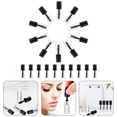 20pcs Outdoor Portable Miniature Professional Empty Mascara Bottles