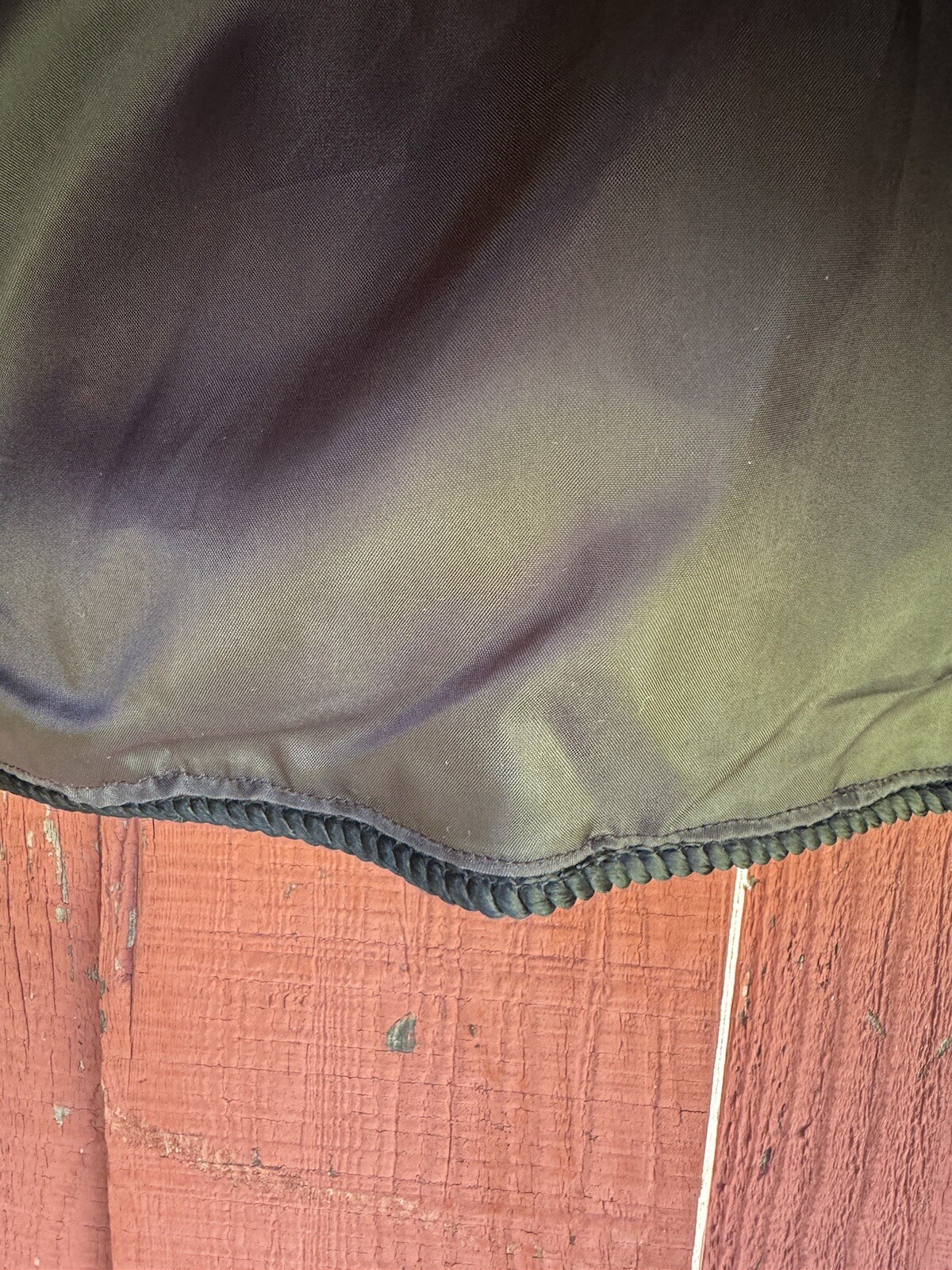 Indigo Moon Patchwork Jacket Size Large Leopard C… - image 19