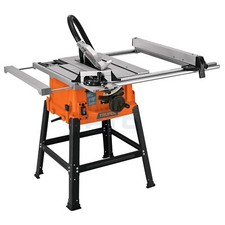 Truper SME-10B 1900 W (2-1/2 HP) 10" Table Saw with Stand