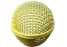 ProCraft Yellow Replacement Microphone Grille Fits Shure SM58, SV100 & Similar